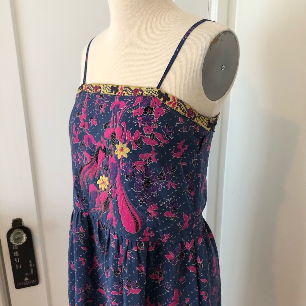Silk shift dress